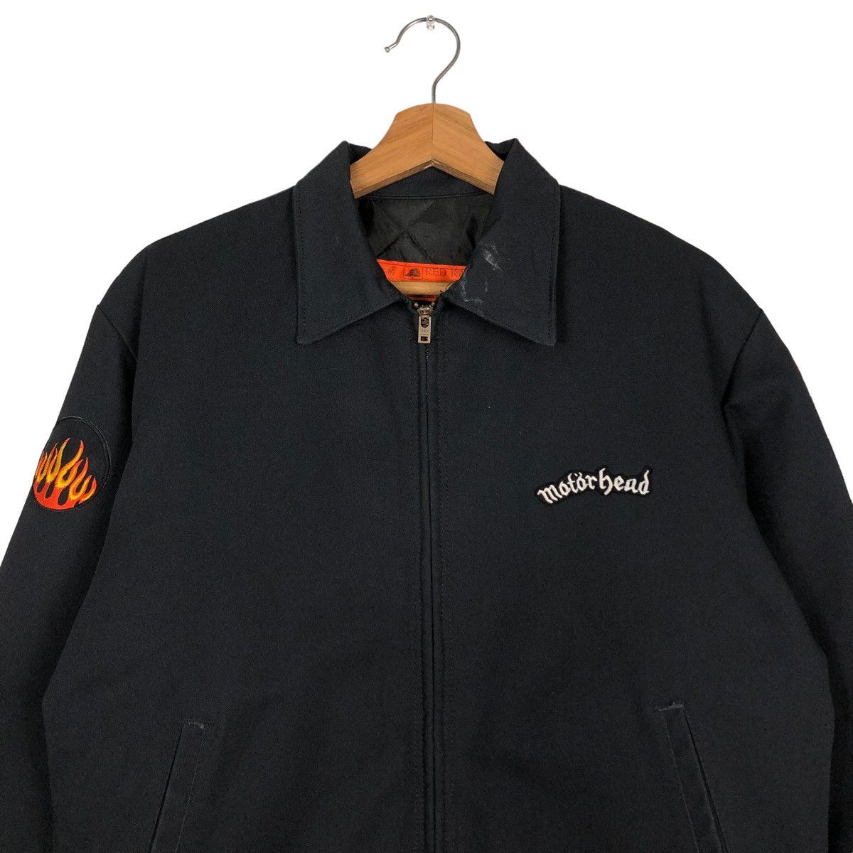 Vintage 🔥VINTAGE BOMBER JACKET REDKAP USA FULL PATCH RARE DESIGN Size US S / EU 44-46 / 1 - 6 Thumbnail
