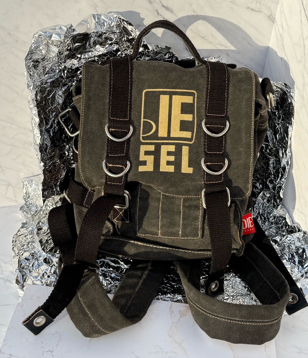 Diesel Diesel vintage bag/backpack Size ONE SIZE - 17 Thumbnail
