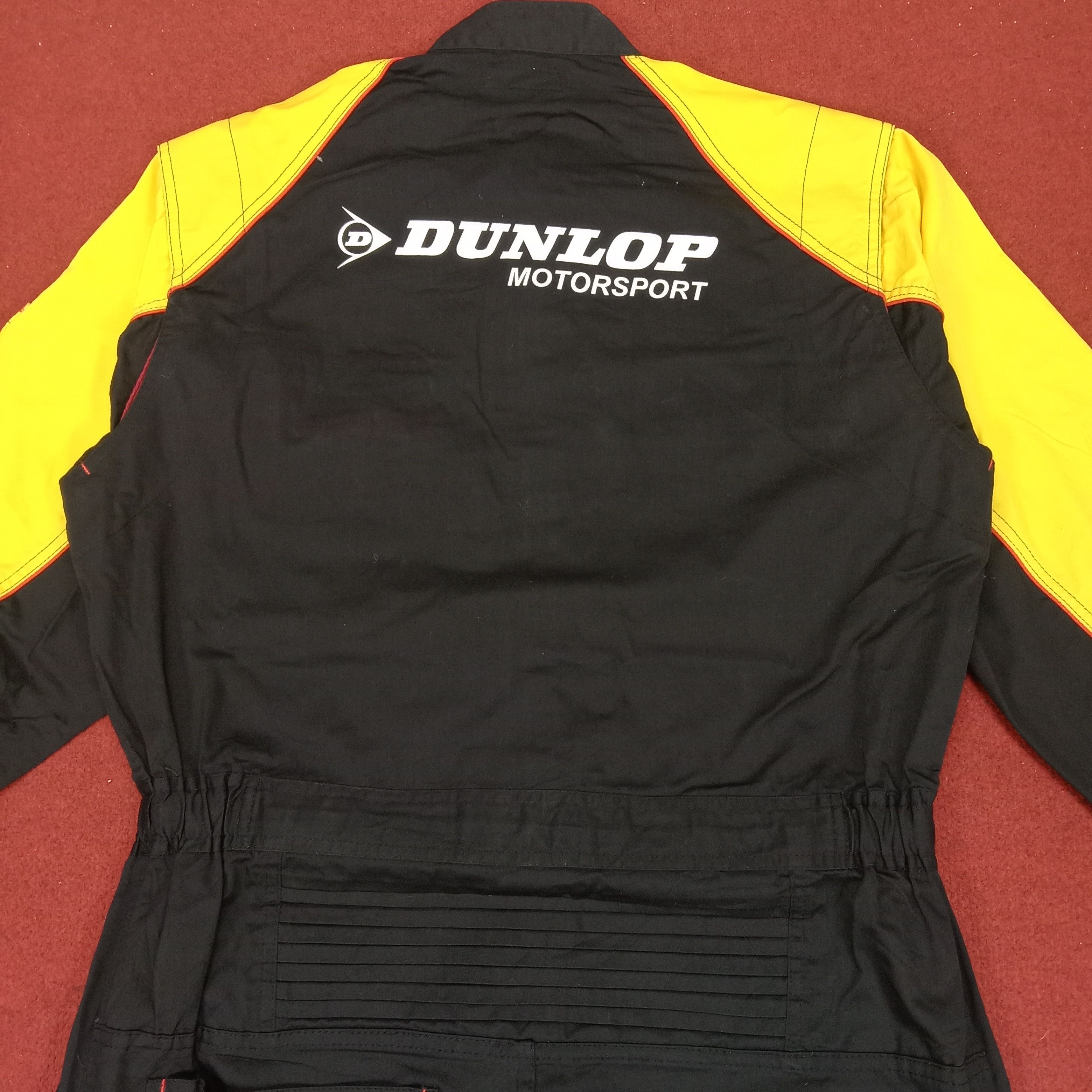 Dunlop × Vintage Dunlop Motorsports Workwear Coverall Jacket Size US M / EU 48-50 / 2 - 2 Thumbnail