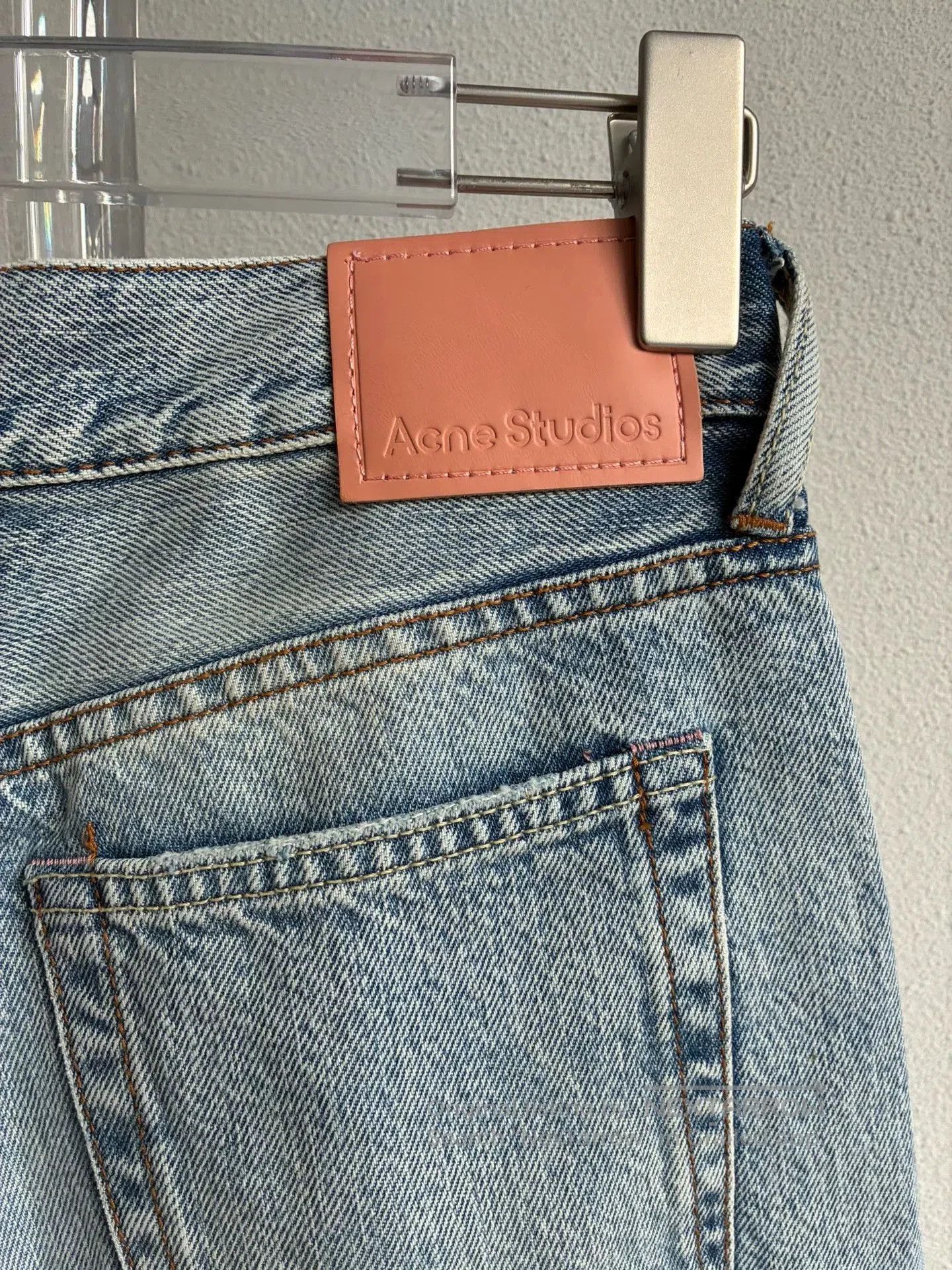 Acne Studios Acne Studios Light Blue Washed Jeans. Size 26" / US 2 / IT 38 - 6 Thumbnail