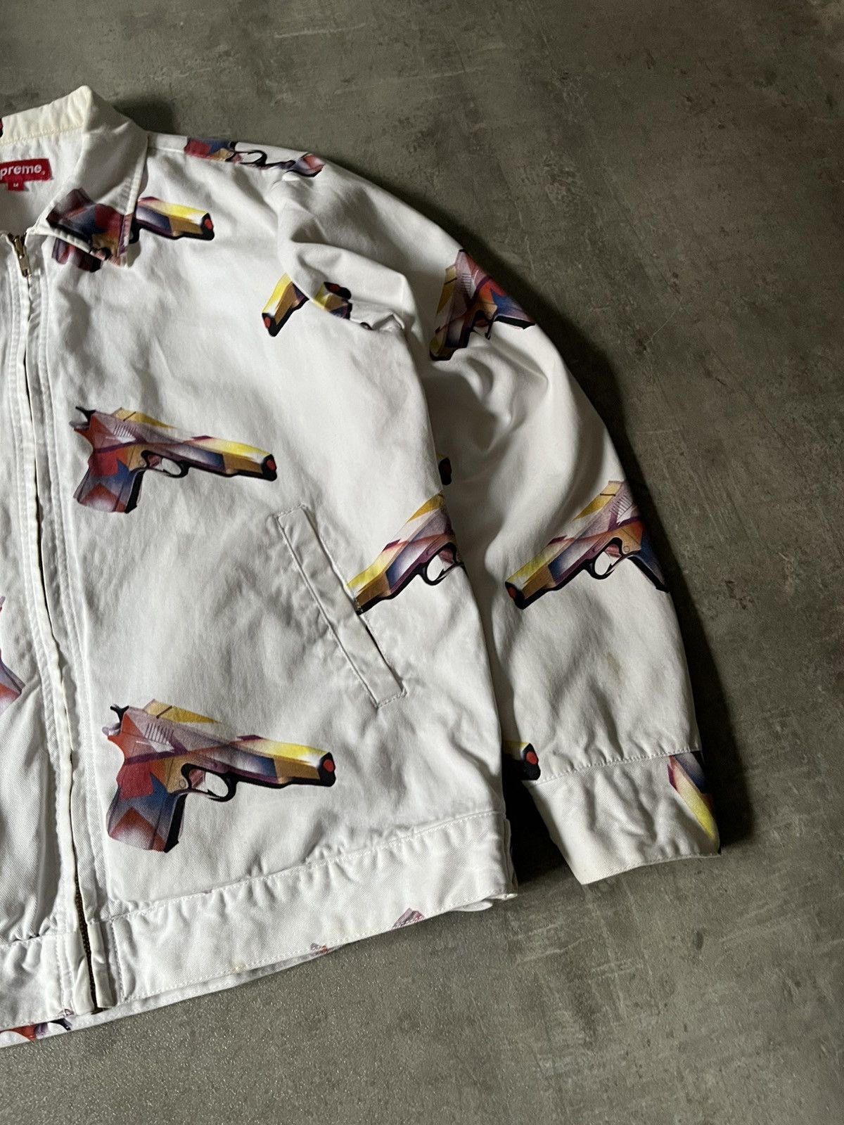 Supreme Supreme Mendini Work Jacket Gun SS16 white Size US M / EU 48-50 / 2 - 3 Thumbnail