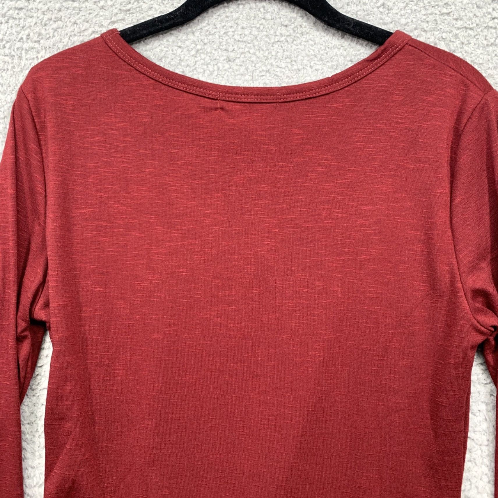 Vintage BTFBM Dress Women's M Burgundy Left Side Gathered Inner Slip High Quality NWT Dress Size M / US 6-8 / IT 42-44 - 5 Thumbnail