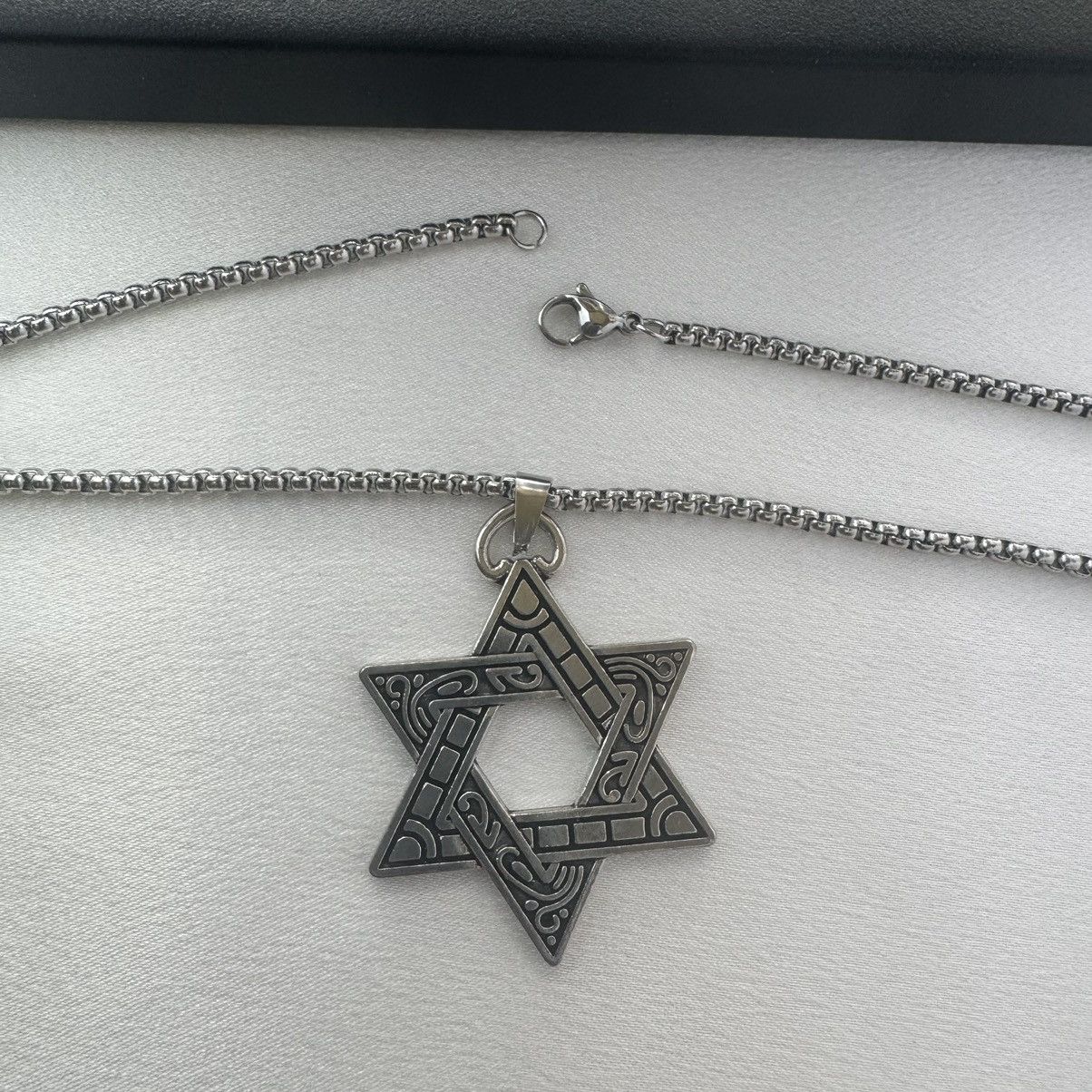 Other Six Point Star Pendant Necklace for Men Women Unisex Style Size ONE SIZE - 3 Thumbnail