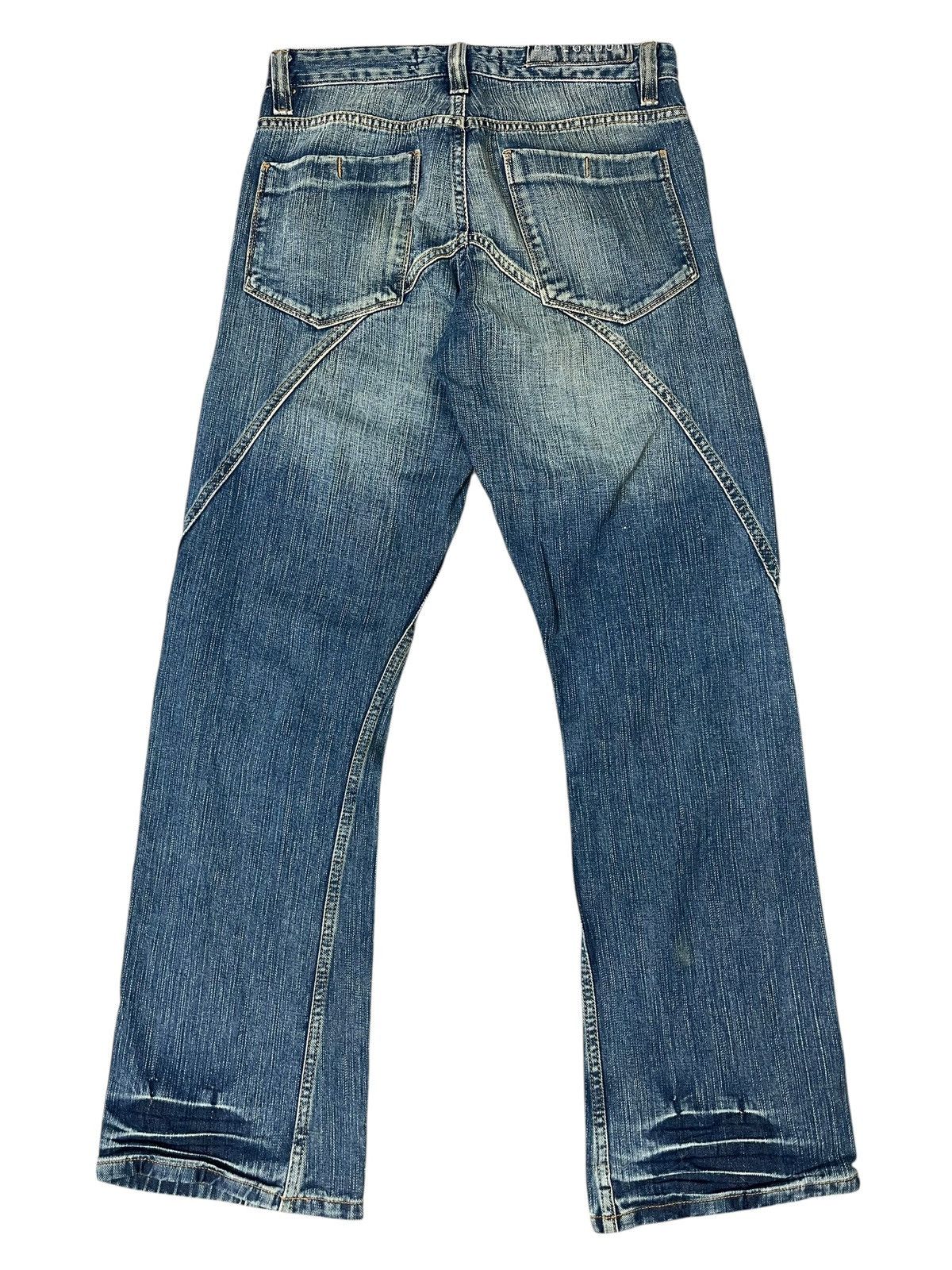 Japanese Brand Vintage BB London Jeans Streetwear Size US 30 / EU 46 - 2 Thumbnail