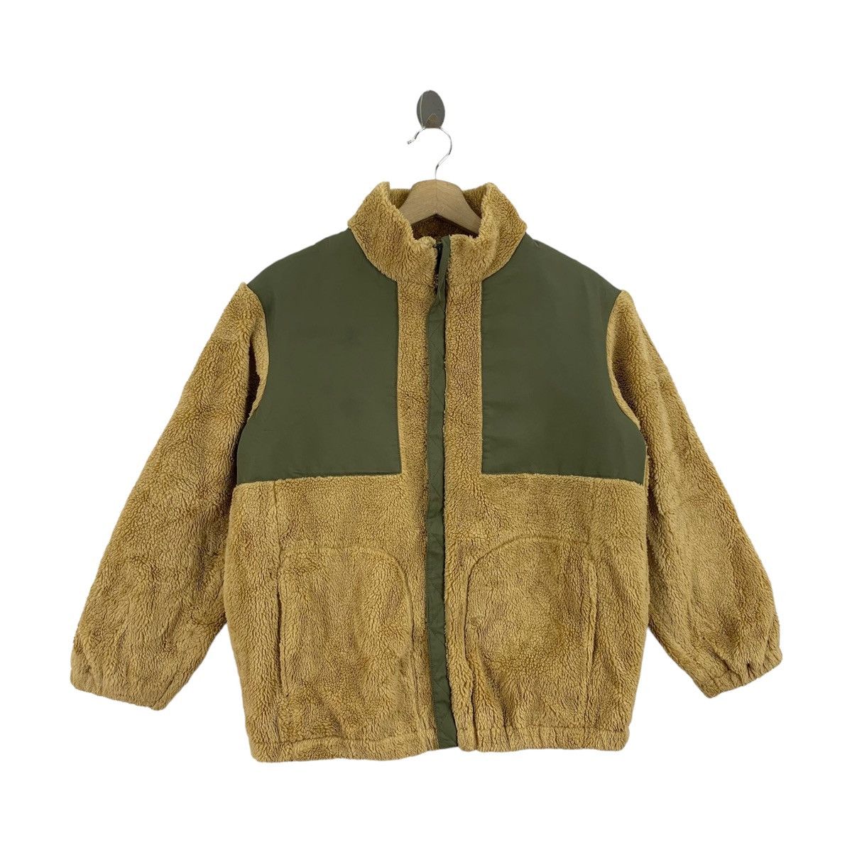 GU × Japanese Brand GU Japanese Brand Outdoor Deep Pile Fleece Zipper Sweater Size US M / EU 48-50 / 2 - 4 Thumbnail