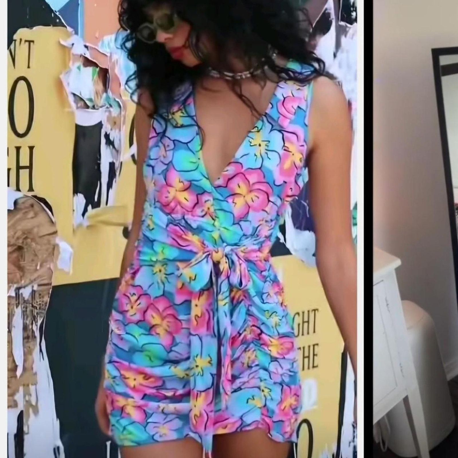 For Love & Lemons For Love & Lemons Yasmin Mini Dress in Size Small. Size S / US 4 / IT 40 - 1 Thumbnail