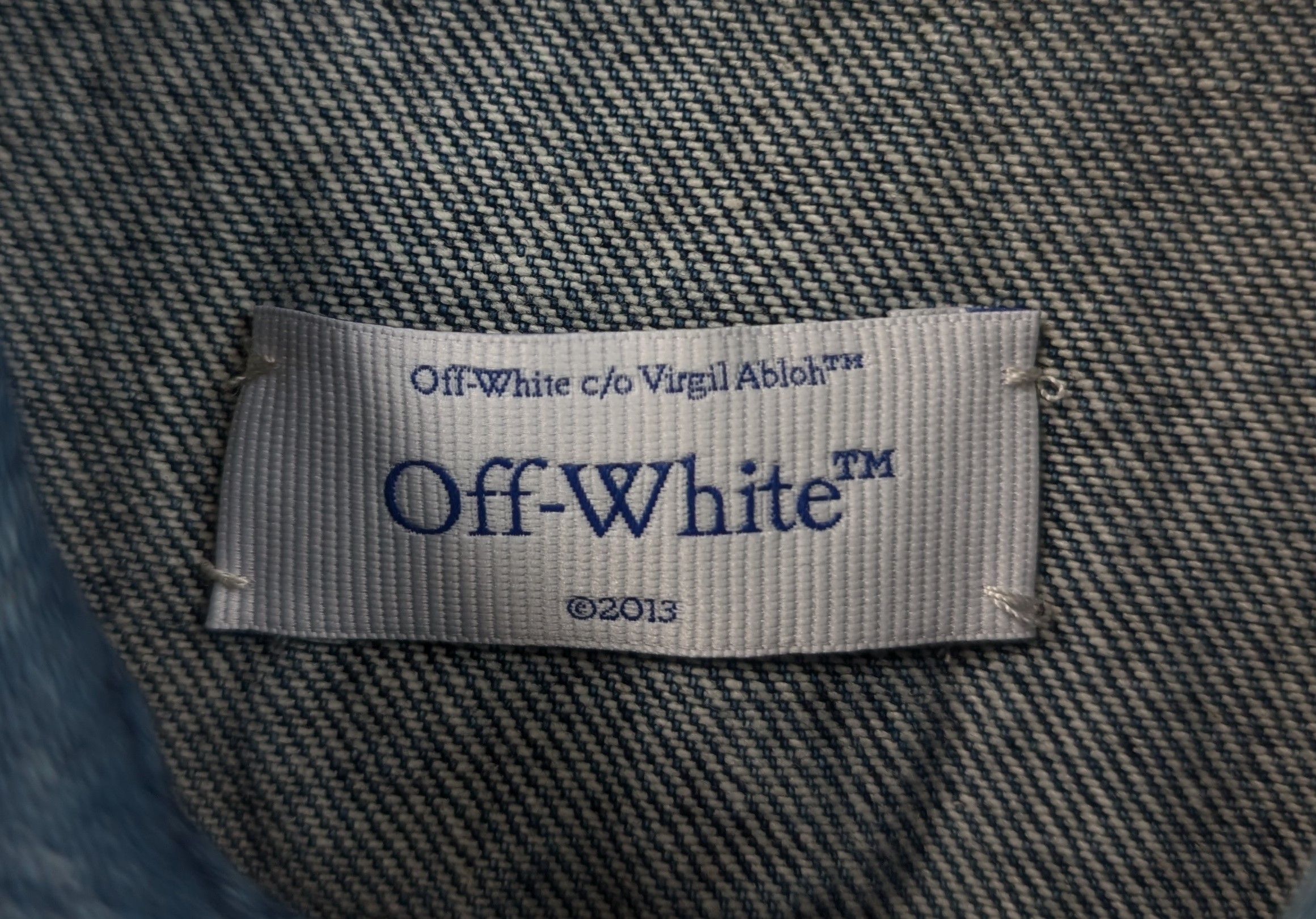 Off-White Off-White Denim Shirt Size US S / EU 44-46 / 1 - 5 Thumbnail