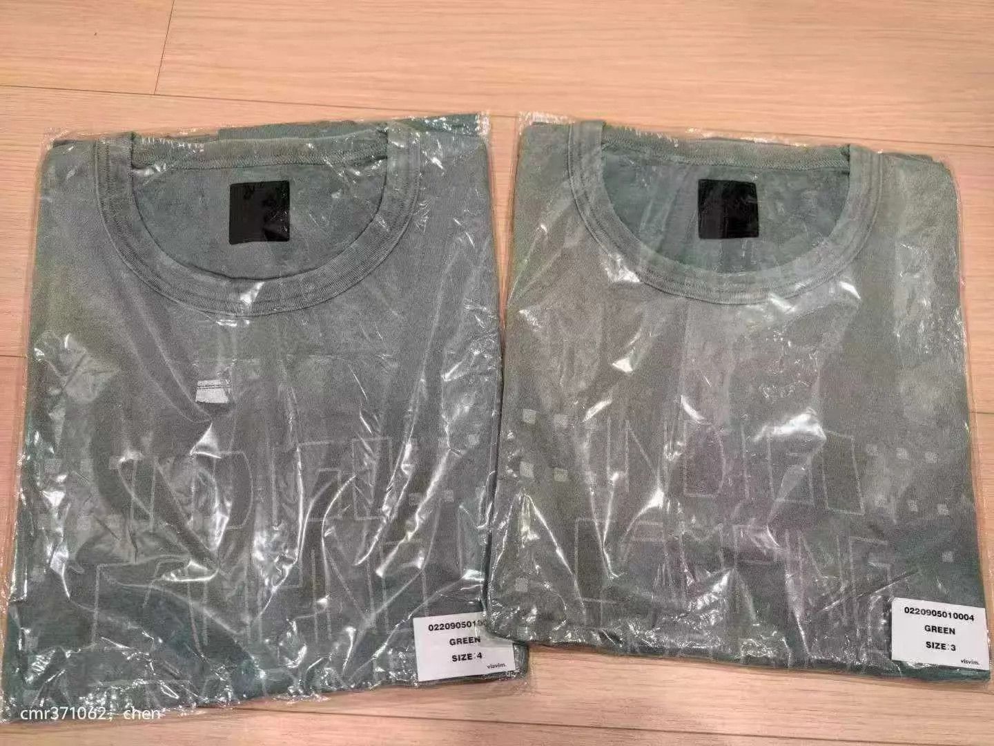 Visvim VISVIM 20 ICT JUMBO TEE S/S CRASH Green3 4 711 ICT Size US L / EU 52-54 / 3 - 8 Thumbnail