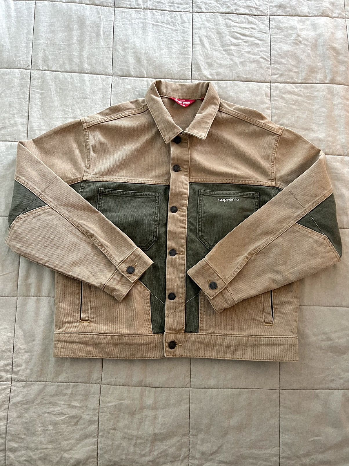 Streetwear × Supreme × Vintage FW22 Supreme 2-Tone Paneled