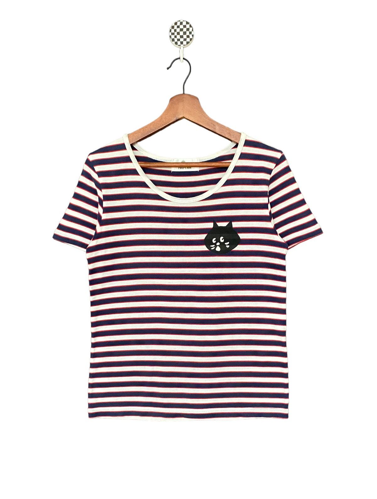 Ne-Net Vintage Japanese Brand Ne-net Tshirt 1990s Size US XS / EU 42 / 0 - 1 Thumbnail