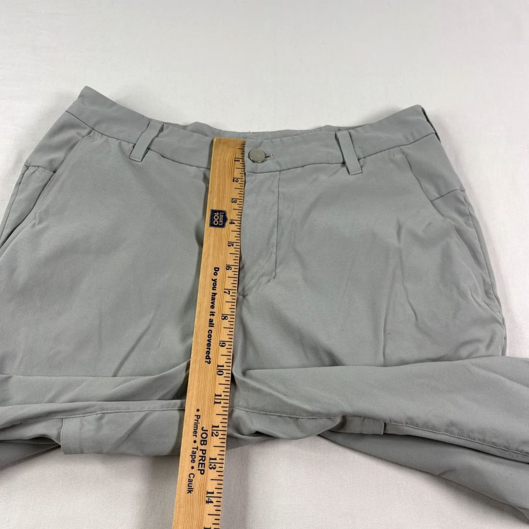Lululemon Lululemon Commission Golf Pants Mens 32x29 Gray Chino Stretch Casual Pants Mens Gray 90s? Size US 32 / EU 48 - 7 Thumbnail