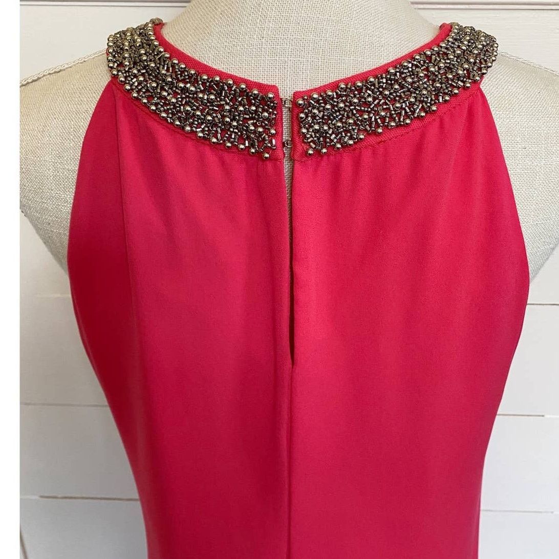 Vintage Joseph Ribkoff Jeweled Neckline Sleeveless Dress 8 Size M / US 6-8 / IT 42-44 - 11 Thumbnail