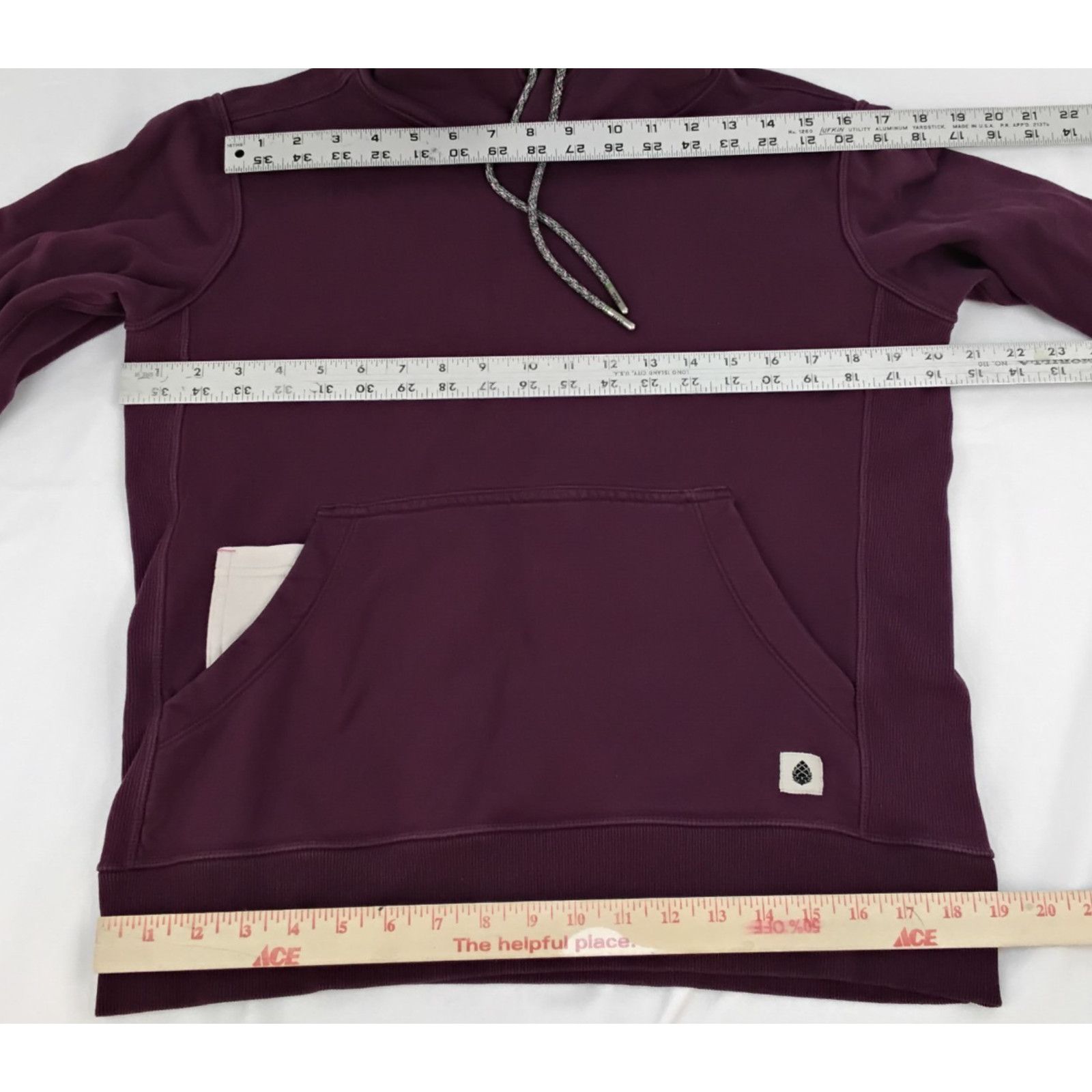 Stio Stio Hoodie Women's M Maroon Pullover Sweatshirt Size M / US 6-8 / IT 42-44 - 10 Thumbnail