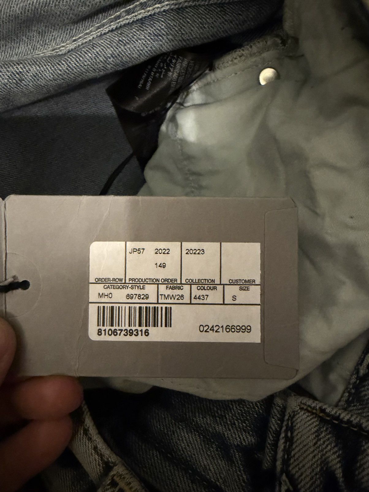 Balenciaga Balenciaga Lost Tape Flared Denim Size US 32 / EU 48 - 3 Thumbnail