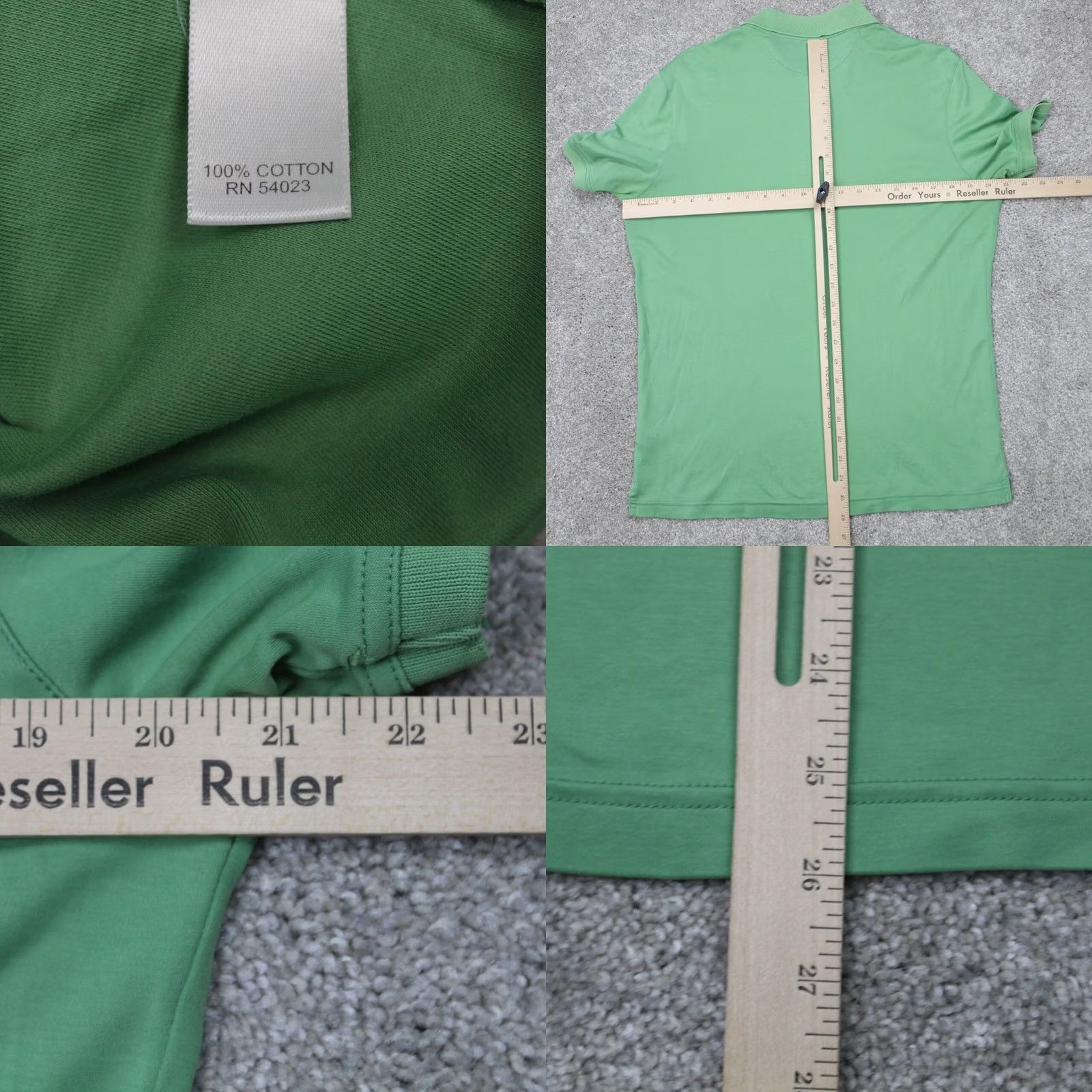 Banana Republic Banana Republic Polo Shirt Mens Medium Green 100% Cotton Short Sleeve Pullover Shirt Capable for Golf Casual Business Size US M / EU 48-50 / 2 - 8 Thumbnail