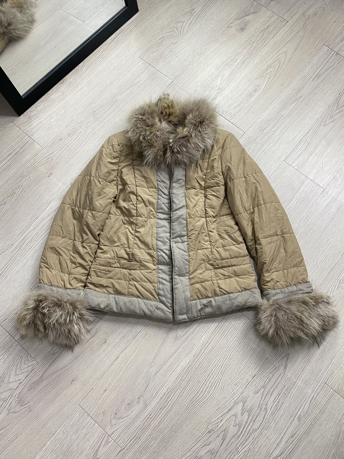 If Six Was Nine × Japanese Brand × Le Grande Bleu (L.G.B.) 2000s Margon italy faux fur Ifsixwasnine lgb style Size M / US 6-8 / IT 42-44 - 1 Thumbnail
