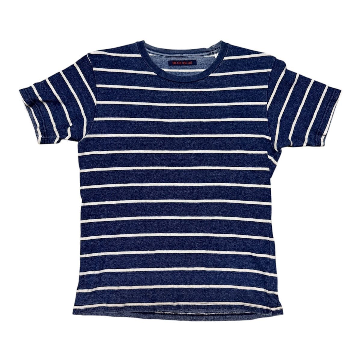 Blue Blue Japan Blue/Blue Japan Stripes T Shirt Size US S / EU 44-46 / 1 - 1 Thumbnail