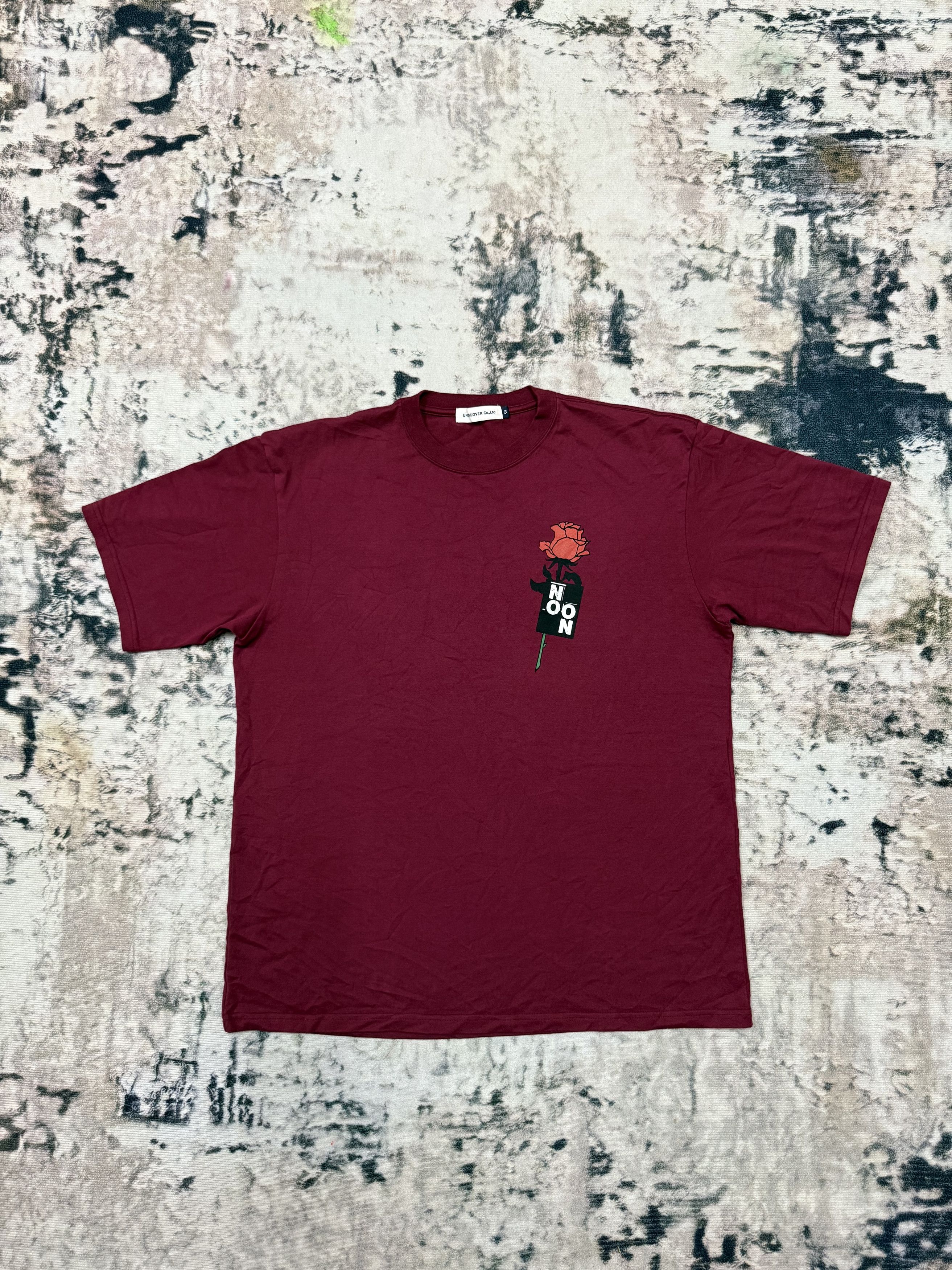 Japanese Brand × Undercover Undercover burgundy noon Tshirt Size US L / EU 52-54 / 3 - 3 Thumbnail