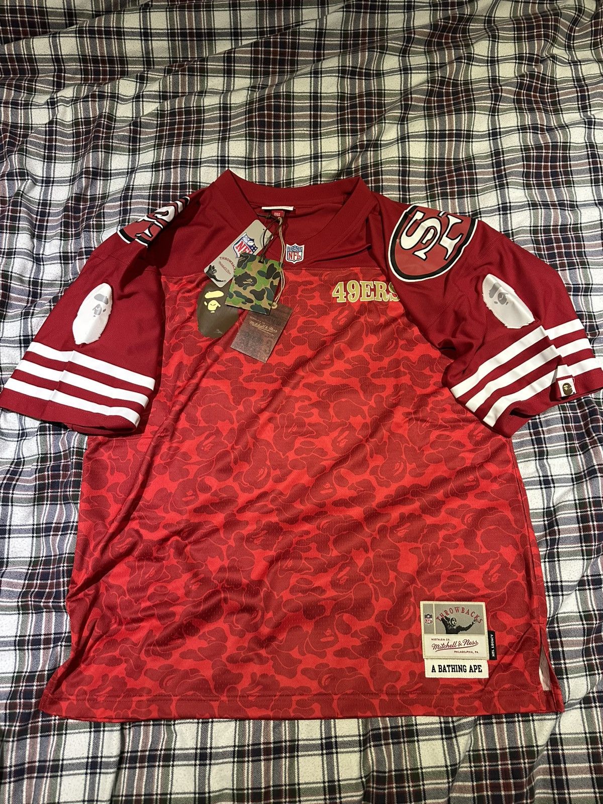 Bape × Mitchell & Ness Bape x Mitchell & Ness San Francisco 49ers