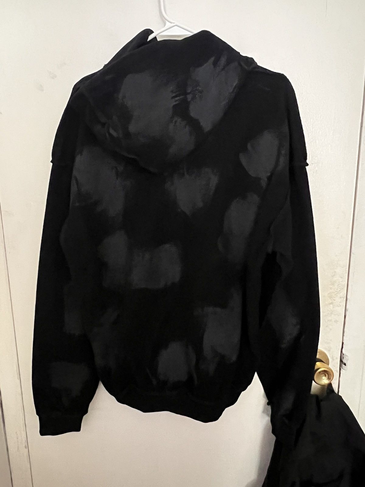 Japanese Brand FAITPARLUI BISHOP “I ❤️” Zip Up Paint Hoodie Size US XL / EU 56 / 4 - 2 Thumbnail