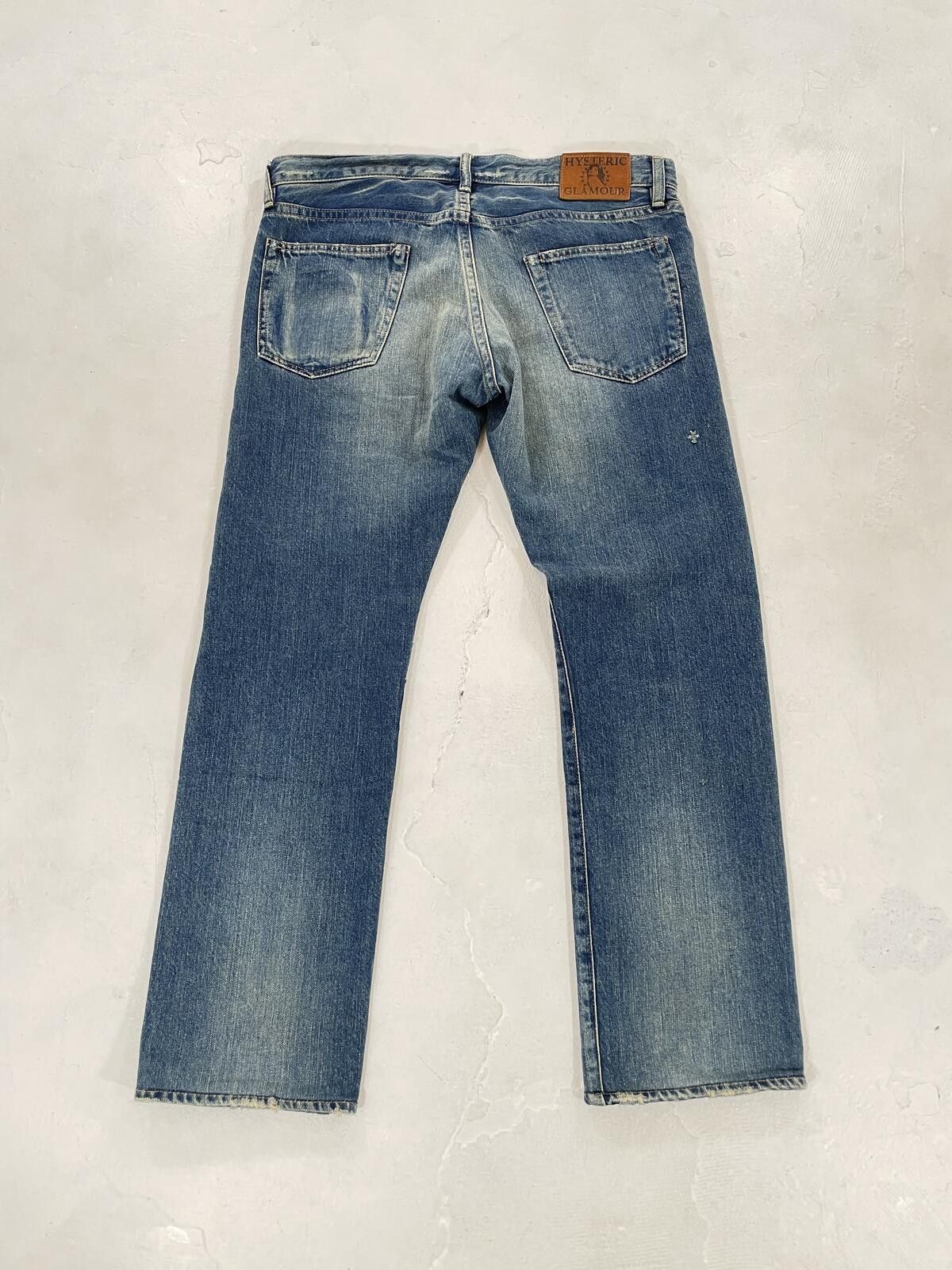 Hysteric Glamour Hysteric glamour scab denim Size US 35 - 5 Thumbnail