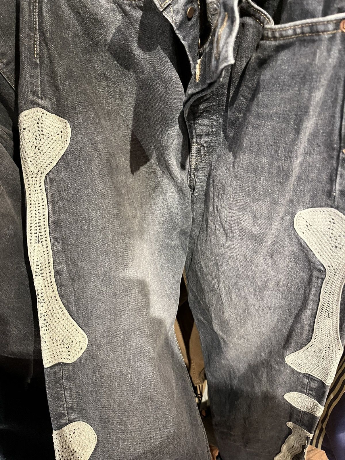 Kapital × Kapital Kountry BELOW RETAIL! Kapital Kountry Bone Denim Size US 36 / EU 52 - 4 Thumbnail