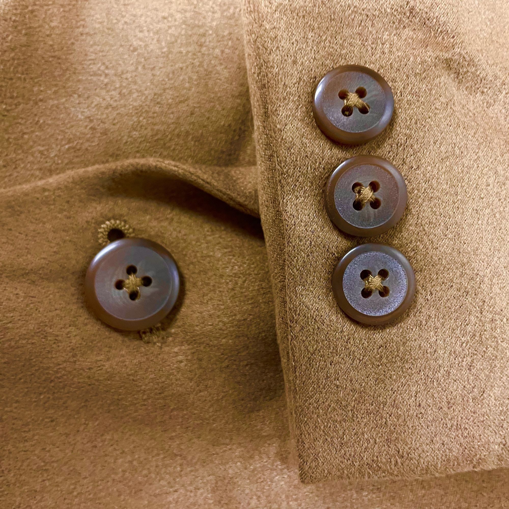 Bert Pulitzer Vtg Bert Pulitzer Sport Coat SUPRA Ultra Suede Jacket Size 46R - 3 Thumbnail