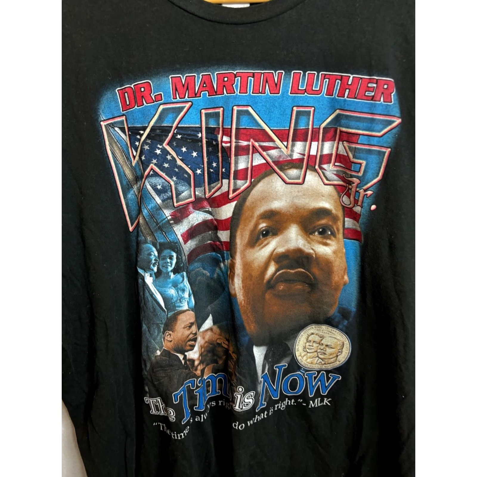 Vintage Suna Black History Culture Crew Tee T-shirt 2XL Black Mens Graphic 90s Skull Obama MLK Vintage No 277 Size US XXL / EU 58 / 5 - 2 Thumbnail
