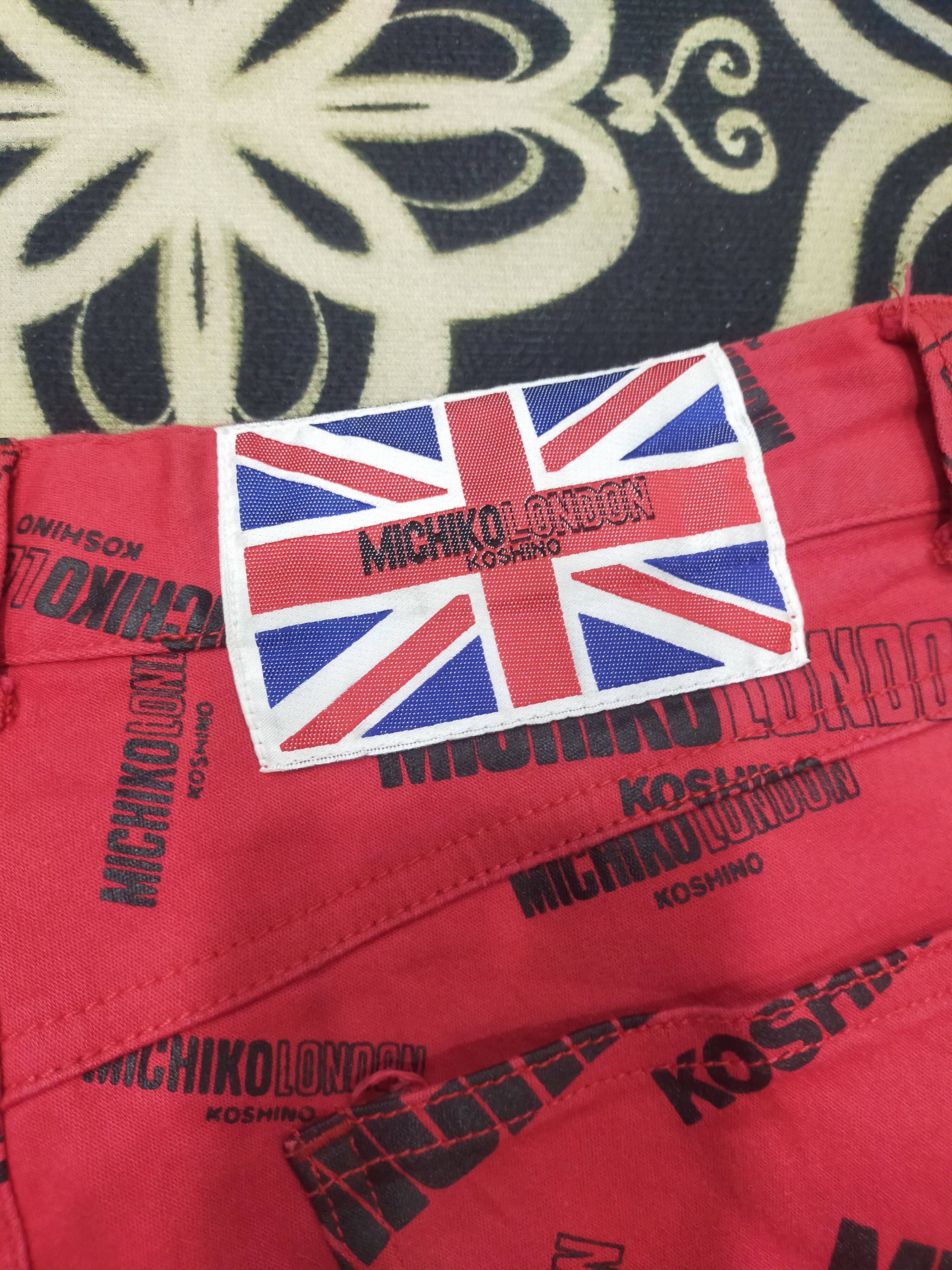 Hysteric Glamour Michiko London Koshino Full Printed Skinny Stretch Size US 29 - 11 Thumbnail