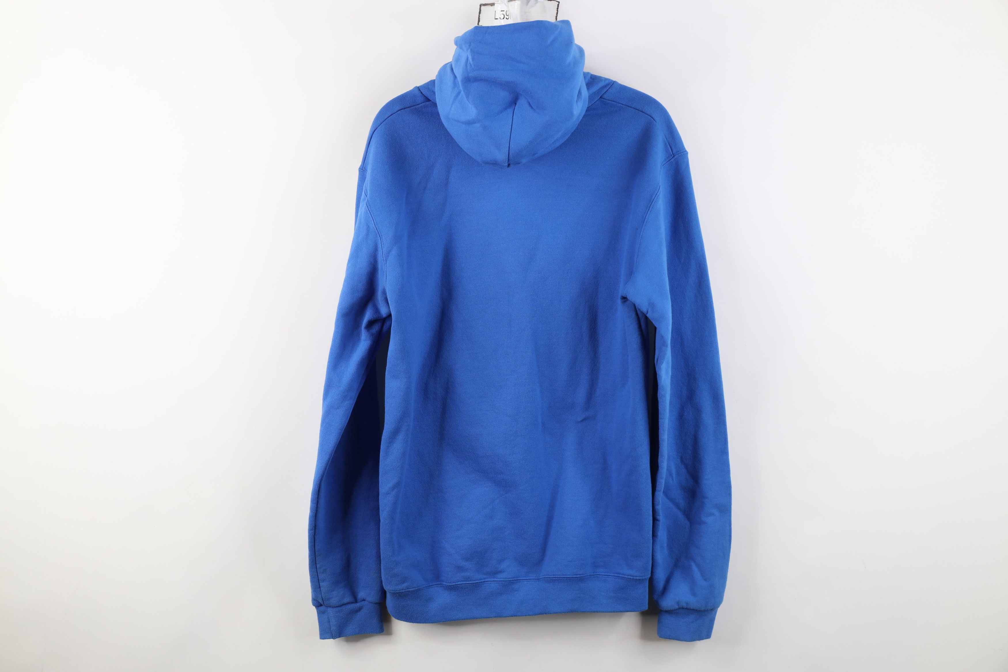 Champion Vintage 90s Y2K Champion Blank Hoodie Sweatshirt Royal Blue Size US S / EU 44-46 / 1 - 11 Thumbnail