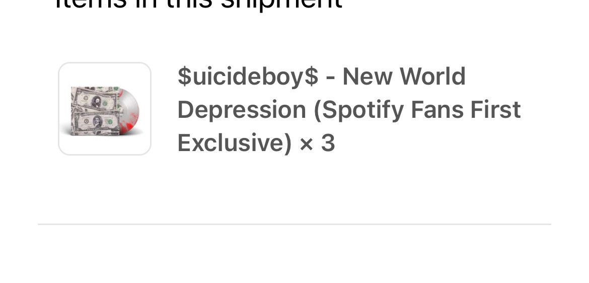 Fuck The Population × G59 Records $uicideboy$ NWD Blood Splatter Vinyl Size ONE SIZE - 4 Thumbnail