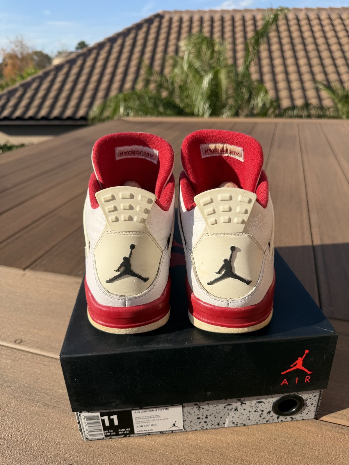 Jordan Brand Air Jordan 4 Retro Alternate 89 Size US 11 / EU 44 - 4 Thumbnail