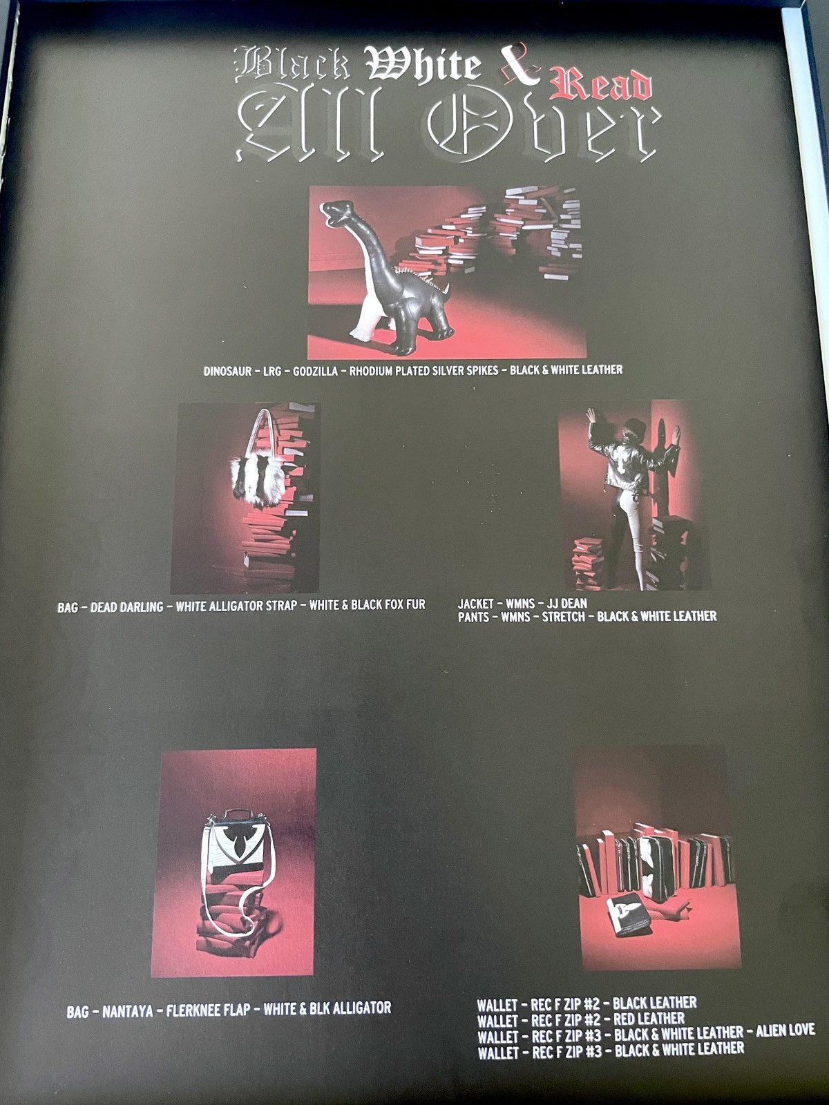 Chrome Hearts Chrome Hearts Framed poster 9x11 magazine cutout Size ONE SIZE - 2 Thumbnail
