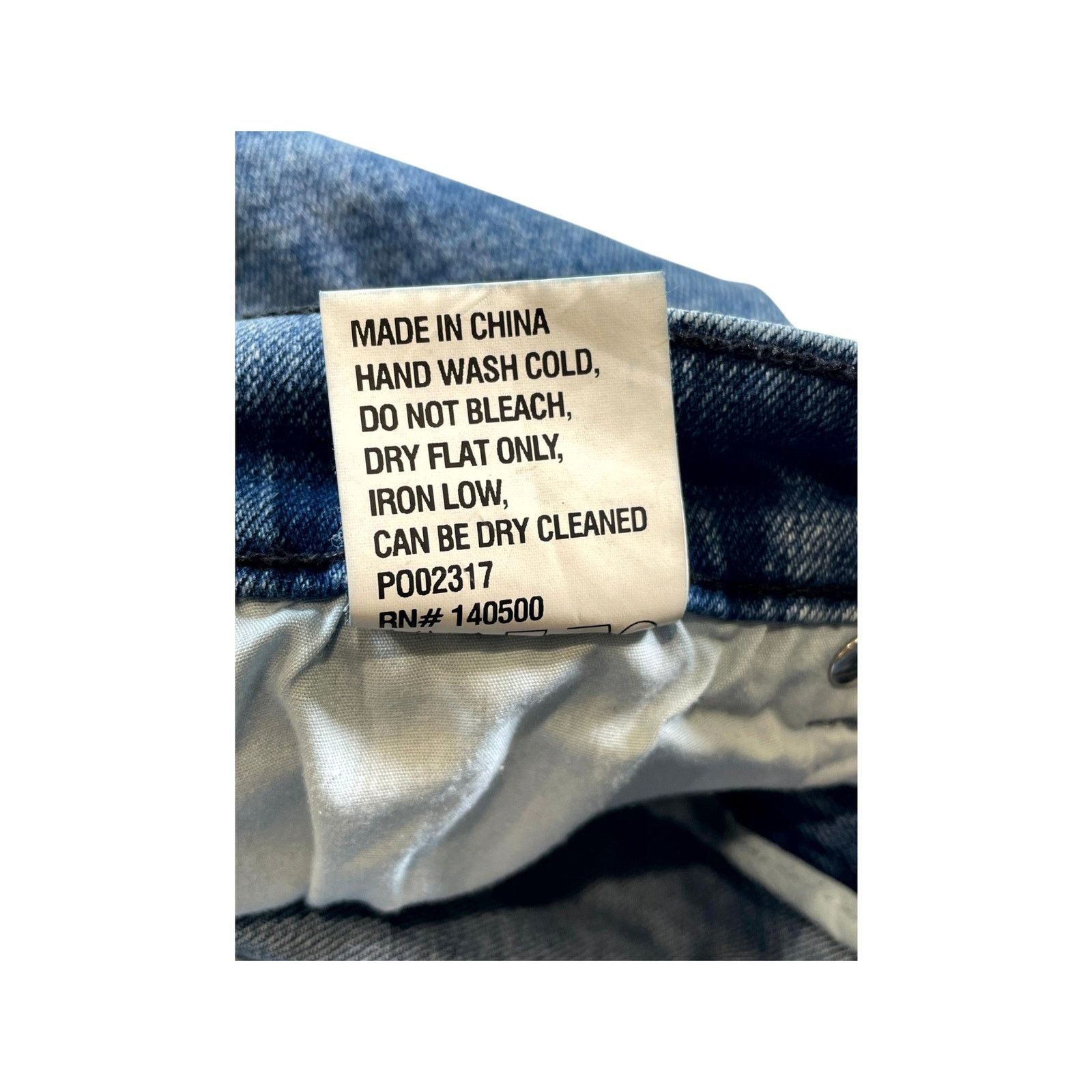 Rta RTA Embroidered Light Wash Jeans Size US 31 - 6 Thumbnail