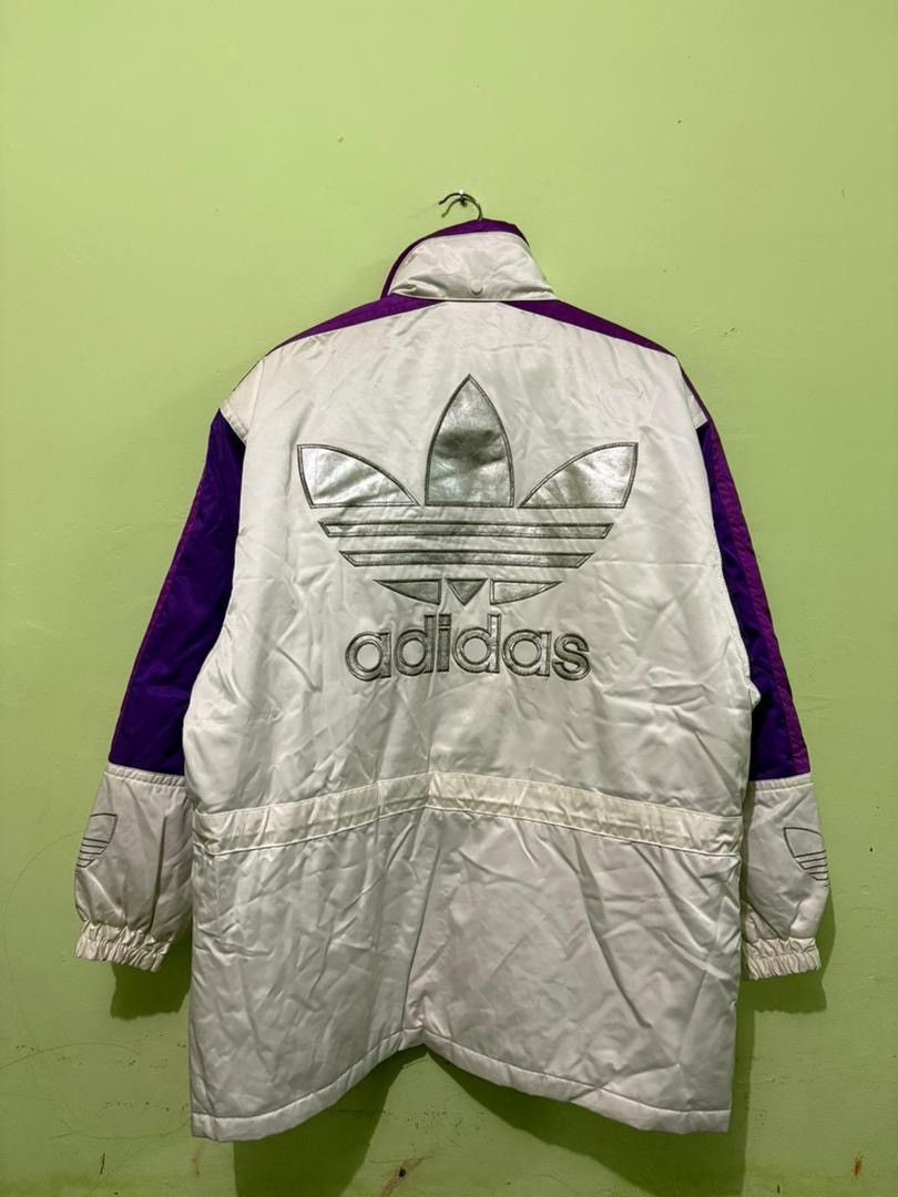 Adidas VTG 90’s Adidas Snow Gear The Three Stripe Big Logo Size US L / EU 52-54 / 3 - 7 Thumbnail