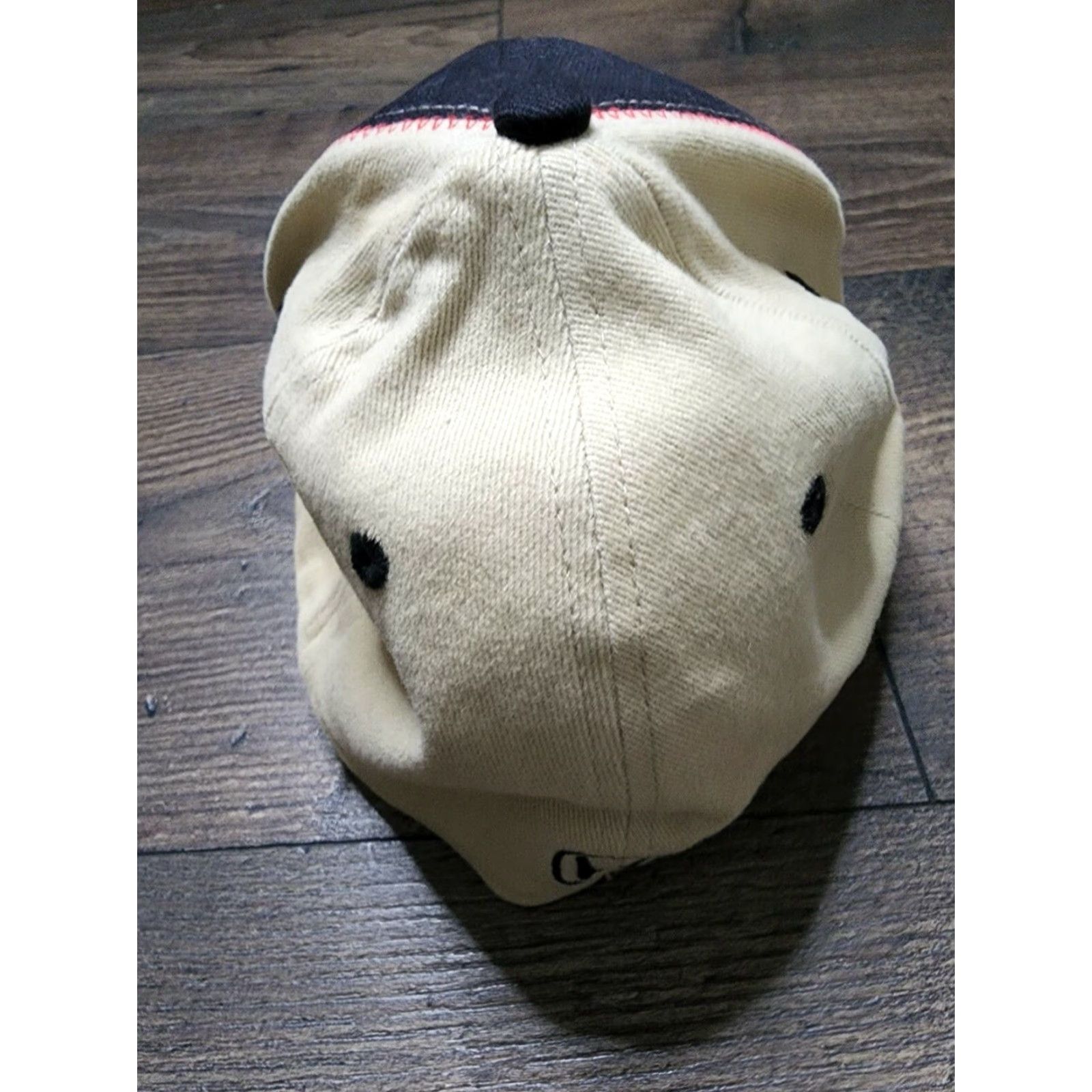 Honda Honda H Logo Embroidered Flex Fitted Cap Hat Colorblock Men's One Size Black Baseball Cap Size ONE SIZE - 2 Thumbnail