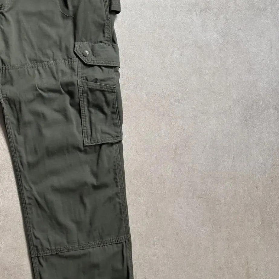 Carhartt Vintage Carhartt Olive Cargo Pants - 38x44 Size US 38 / EU 54 - 5 Thumbnail