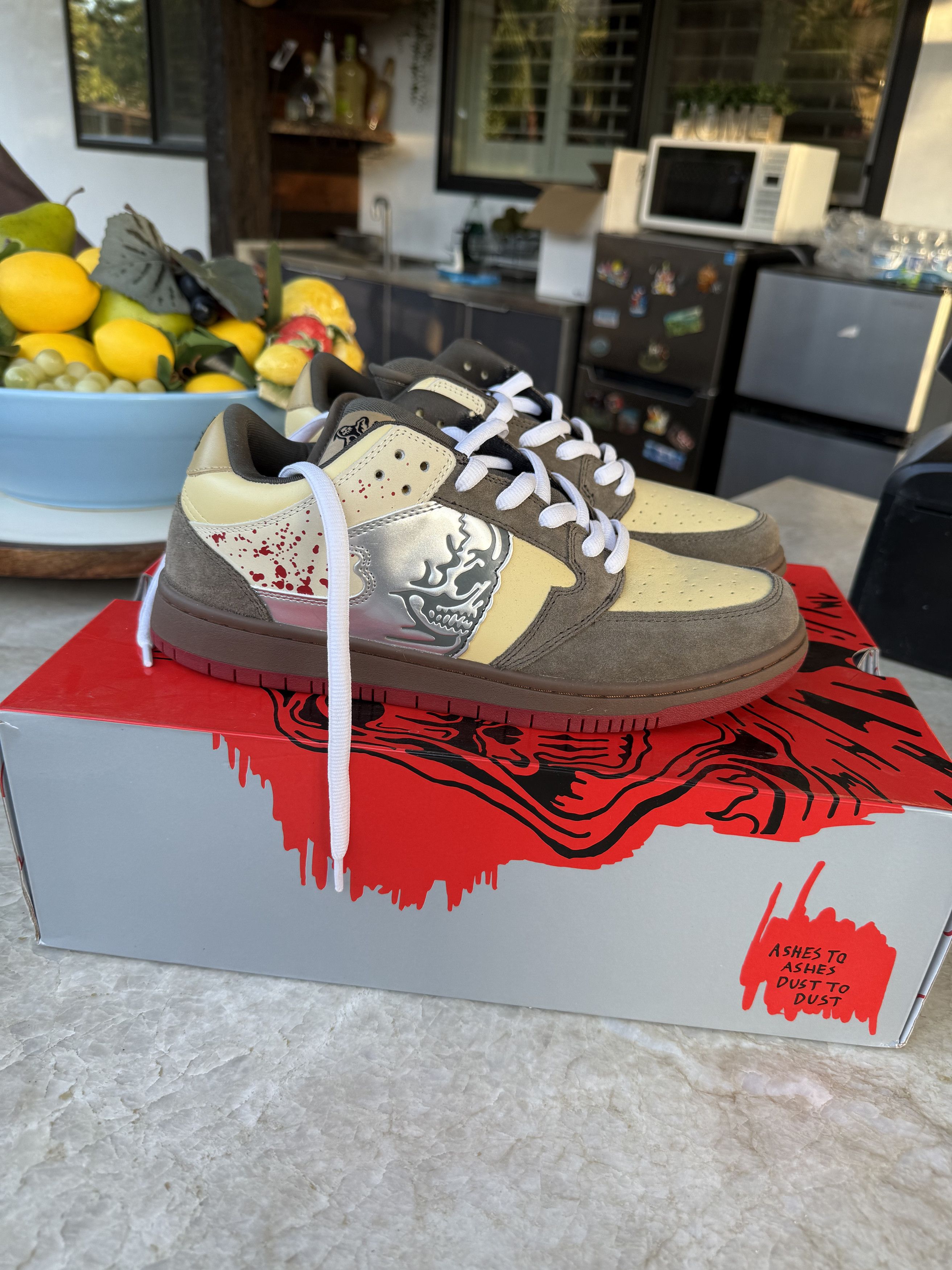 Warren Lotas Warren Lotas Reaper Chainsaw Dunk Shoes Size 12 - RARE Size US 9 / EU 42 - 5 Thumbnail