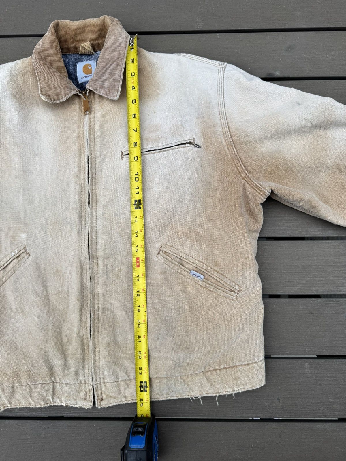 Carhartt × Vintage Vintage 90’s Carhartt Detroit Wool Lined Size US M / EU 48-50 / 2 - 17 Thumbnail