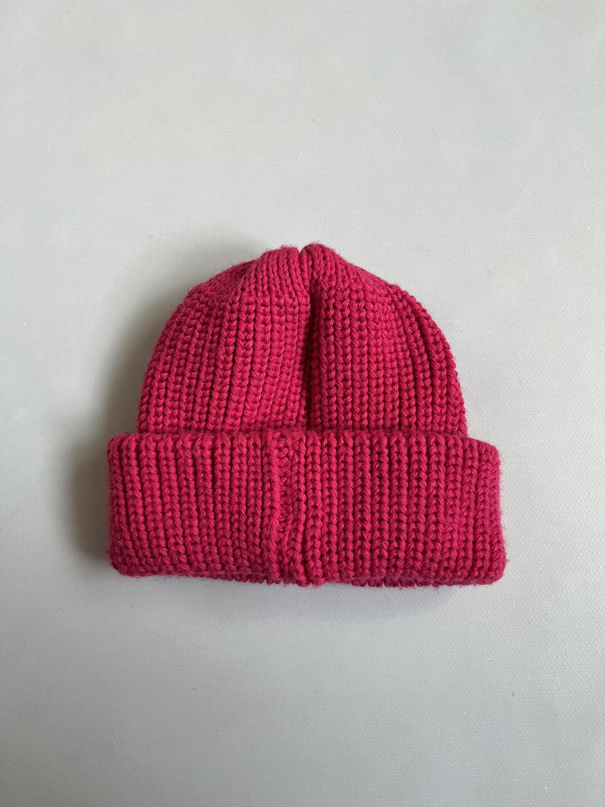 Champion × Vintage Vintage Champion USA Wool Cuffed Ribbed Stretch Knitted Hat Size ONE SIZE - 2 Thumbnail