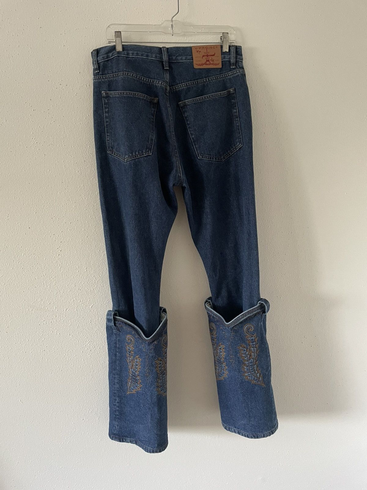 Y/Project Y/Project Evergreen Cowboy Cuff Jeans Size US 32 / EU 48 - 4 Thumbnail