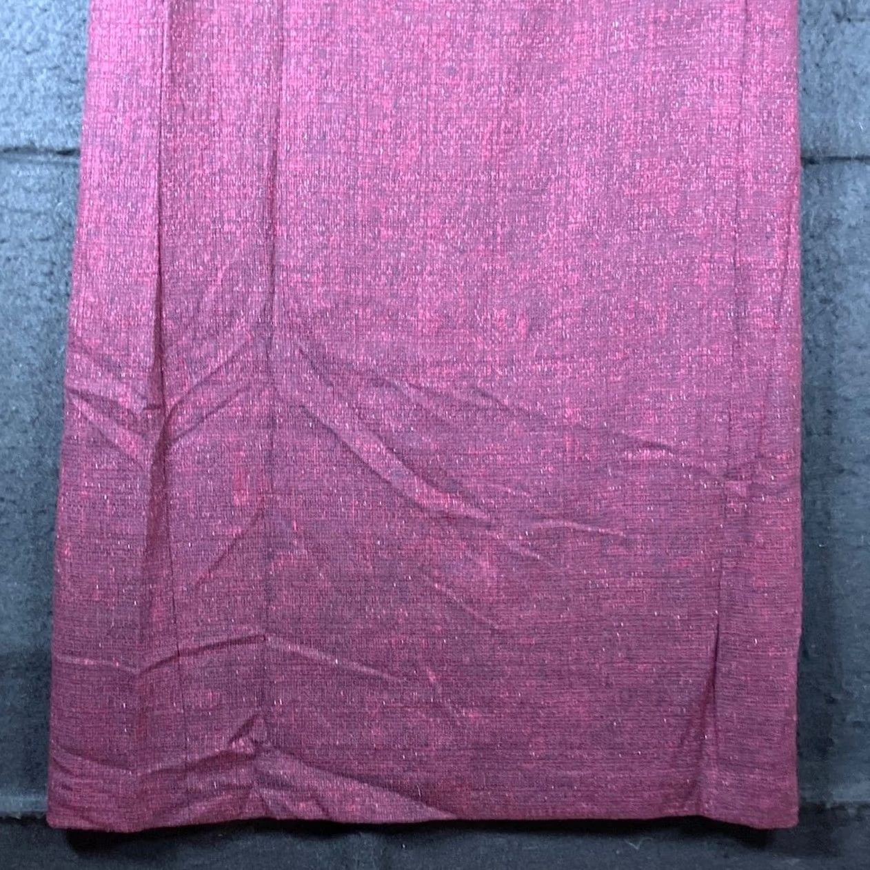 Banana Republic Banana Republic Womens Dress Red Tweed Short Sleeve Back Zip Stretch Small Dress Size 28" / US 6 / IT 42 - 3 Thumbnail