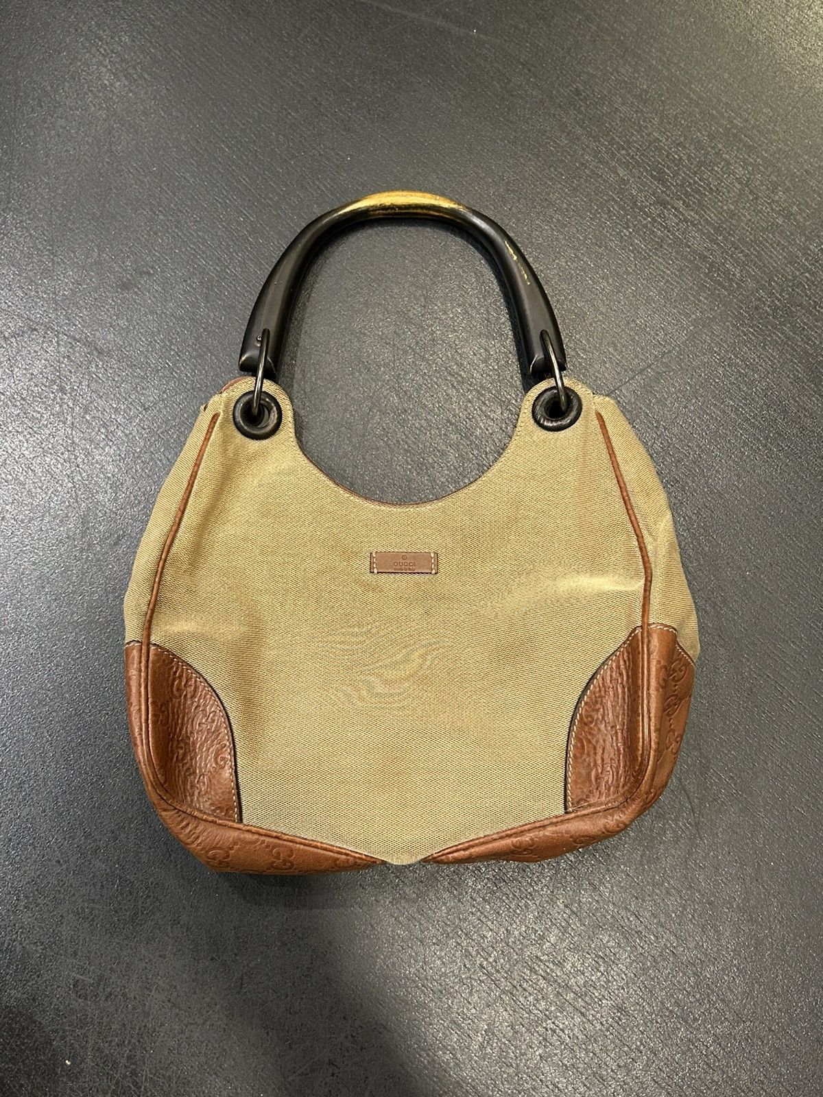 Gucci Gucci Wooden Handle Purse Size ONE SIZE - 1 Thumbnail