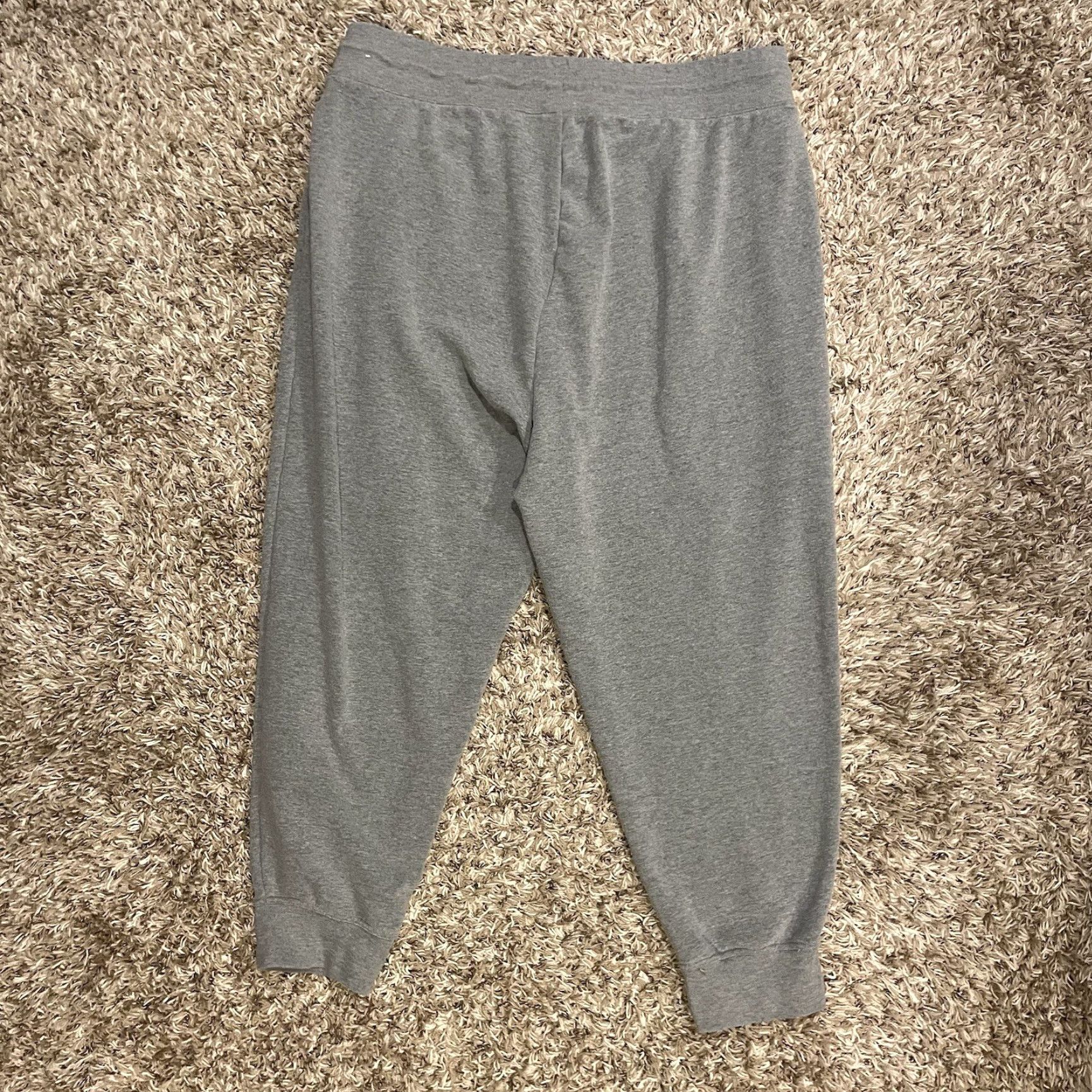Nike Nike Dri-FIT Joggers Womens High-Waisted 2XL Grey Pants Casual Athleisure Long Inseam 27 in Pockets Drawstring Size 40" / US 18 - 2 Thumbnail