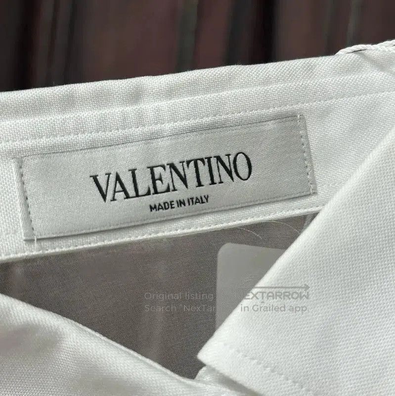 Valentino Valentino White Summer Short Sleeve Shirt . Size XXS / US 00 / IT 34 - 6 Thumbnail