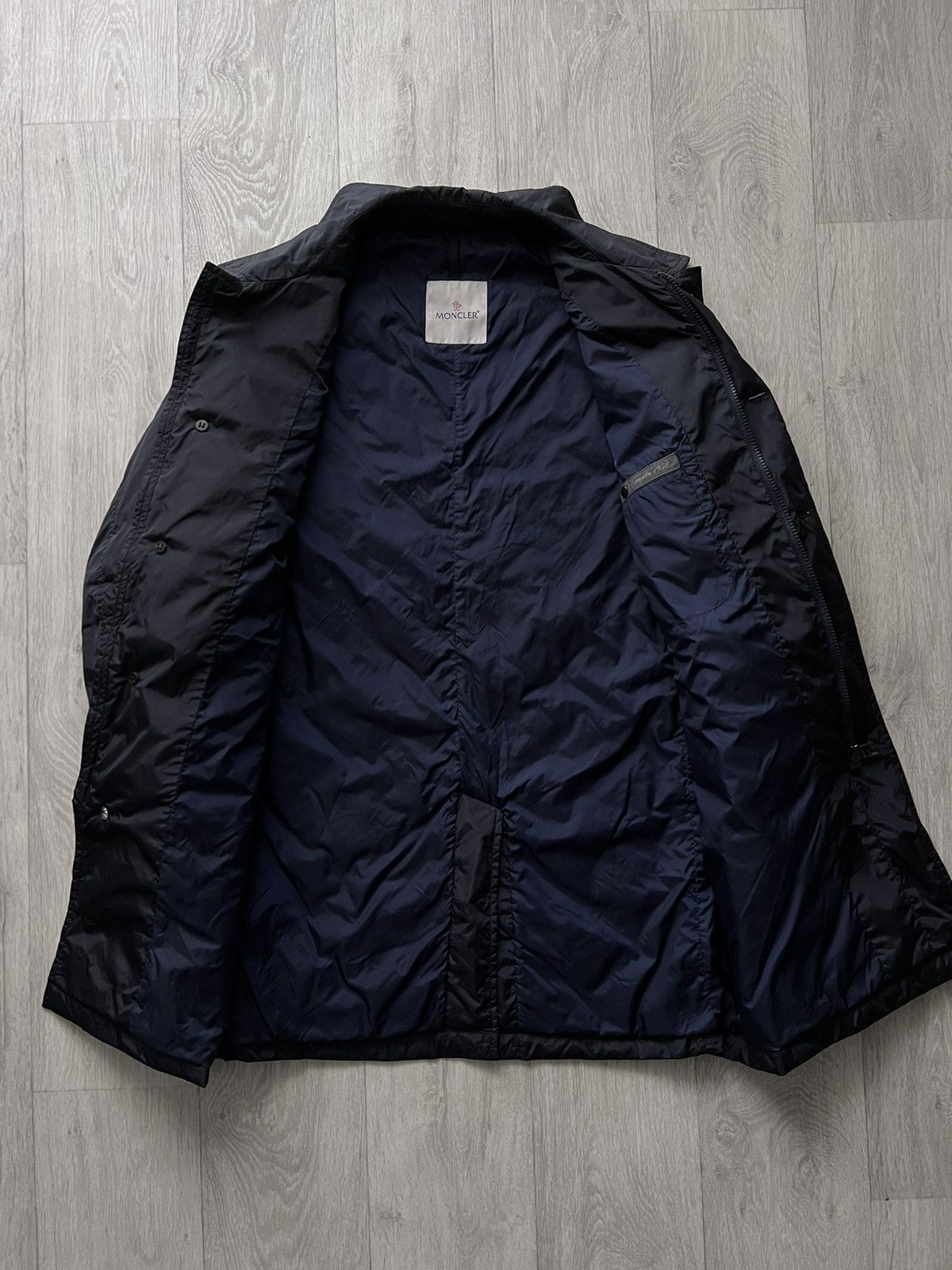 Moncler Moncler Basilic Coat Light Trench Black edition Logo Size US M / EU 48-50 / 2 - 9 Thumbnail