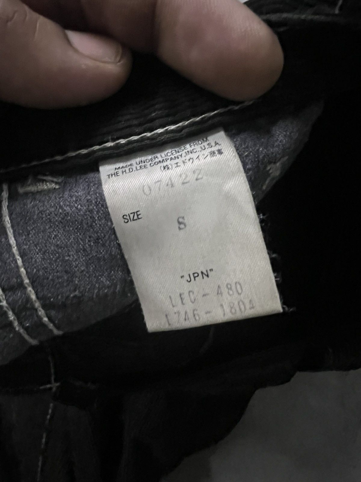 If Six Was Nine × Vintage FLARED🔥VINTAGE LEE RIDER FADED TWIST PANT Size US 30 / EU 46 - 10 Thumbnail