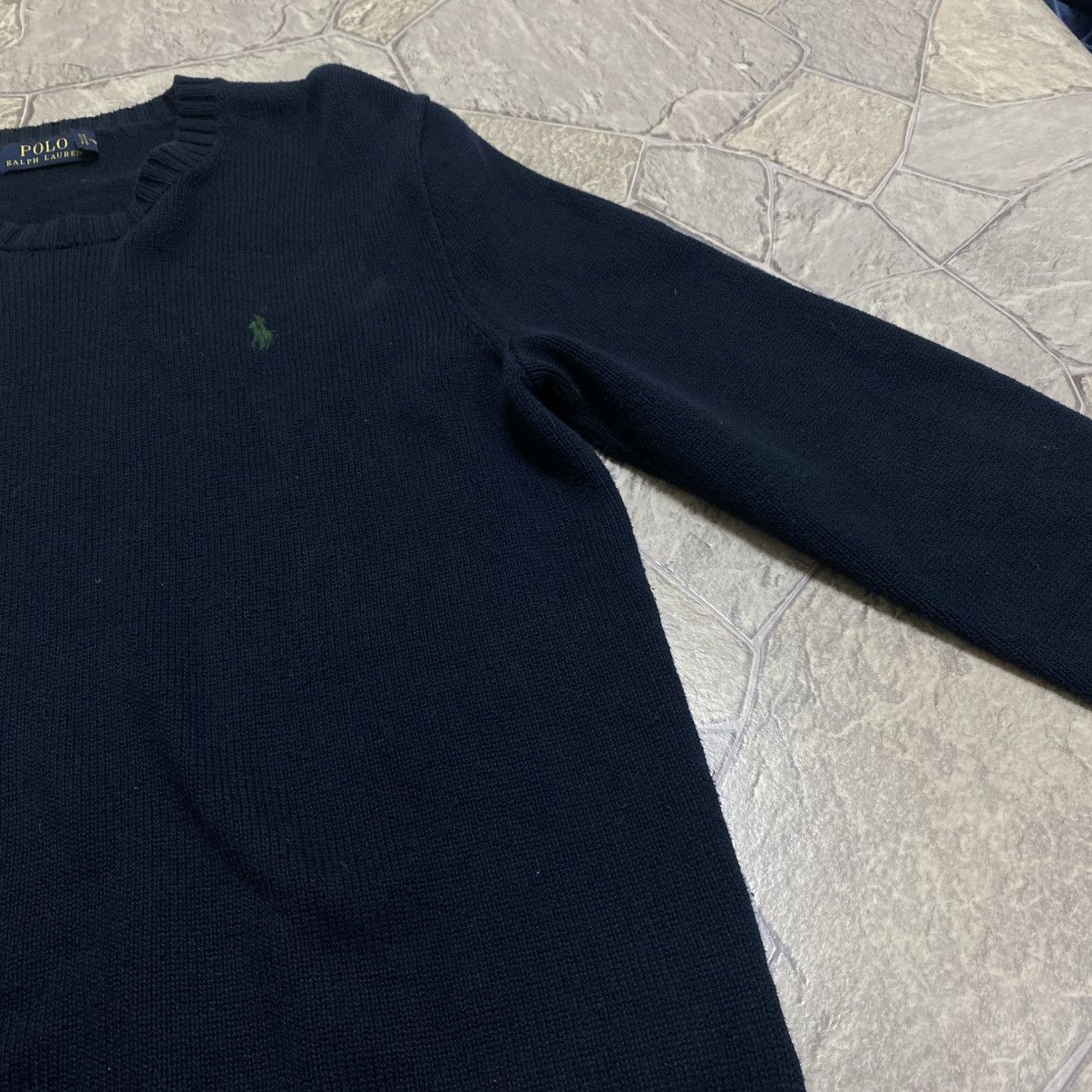 Polo Ralph Lauren Vintage Polo Ralph Lauren Sweater Knit Jumper Navy Size US S / EU 44-46 / 1 - 8 Thumbnail