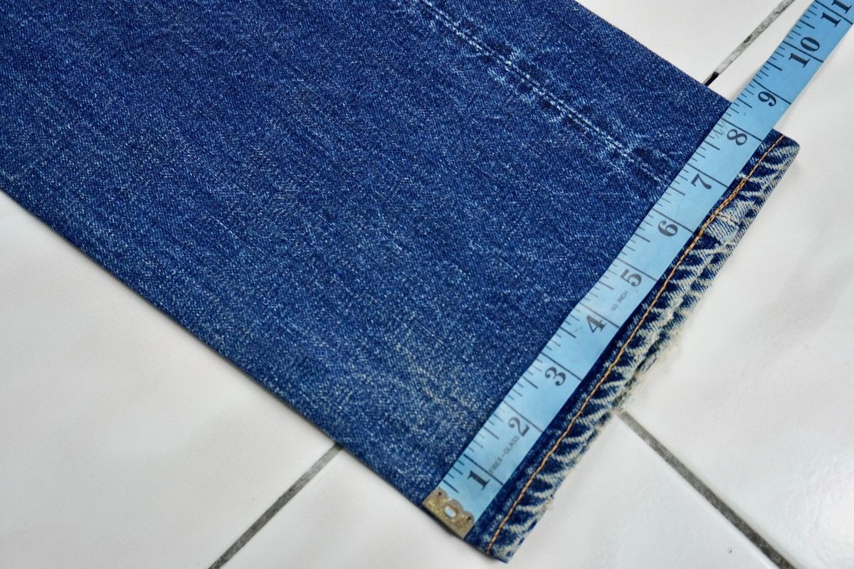 Denime × Japanese Brand × Vintage Vintage DENIME selvedge distressed jeans japanese brand Size US 30 / EU 46 - 19 Thumbnail