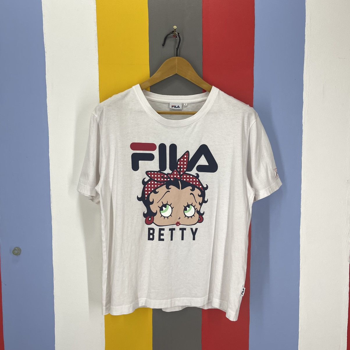 Fila FILA x BETTY BOOP Crew Neck T Shirt #2024/14 Size US L / EU 52-54 / 3 - 1 Thumbnail